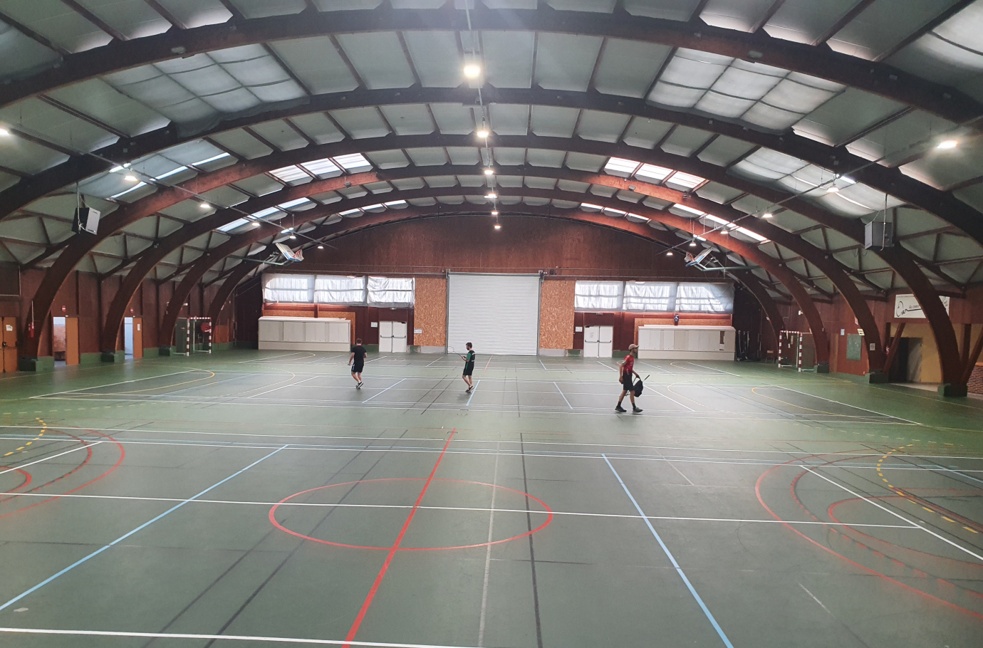 Ville d'Evron - La halle historique du complexe sportif - Viapolis