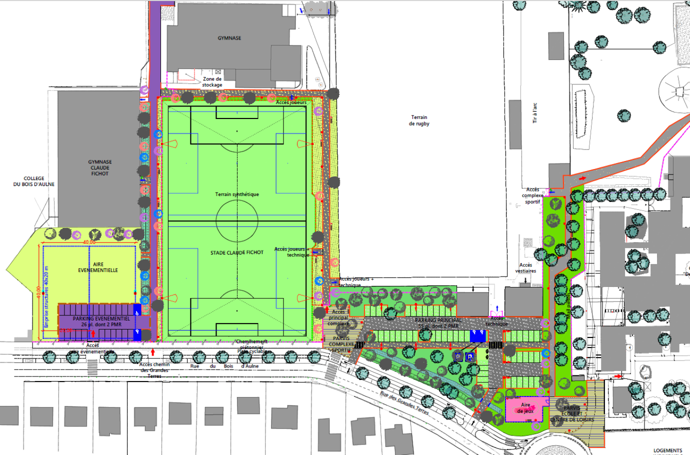 Conflans-Sainte-Honorine - TECHNI'CITE - Plan masse AVP Conflans-Sainte-Honorine - TECHNI'CITE - Plan masse AVP