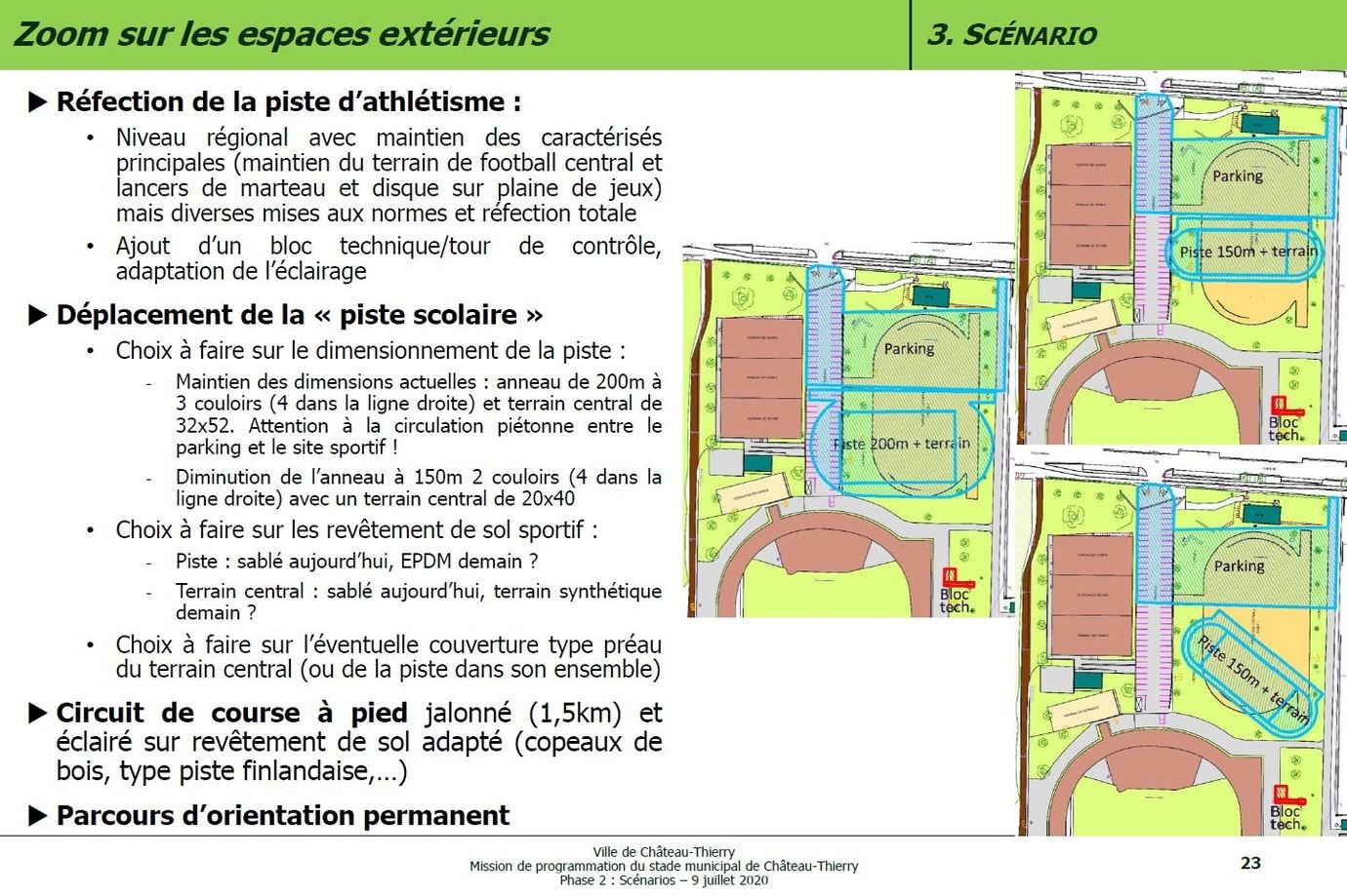 Extrait du scénario de pré-programme - Viapolis Extrait du scénario de pré-programme - Viapolis