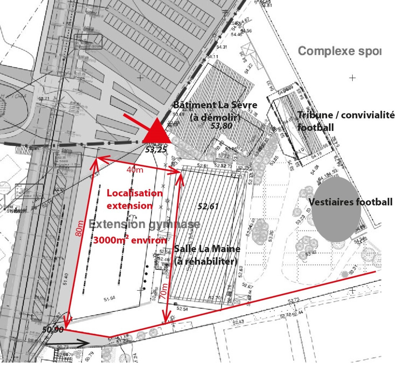 Programme : disponibilité foncière pour l'extension - Viapolis