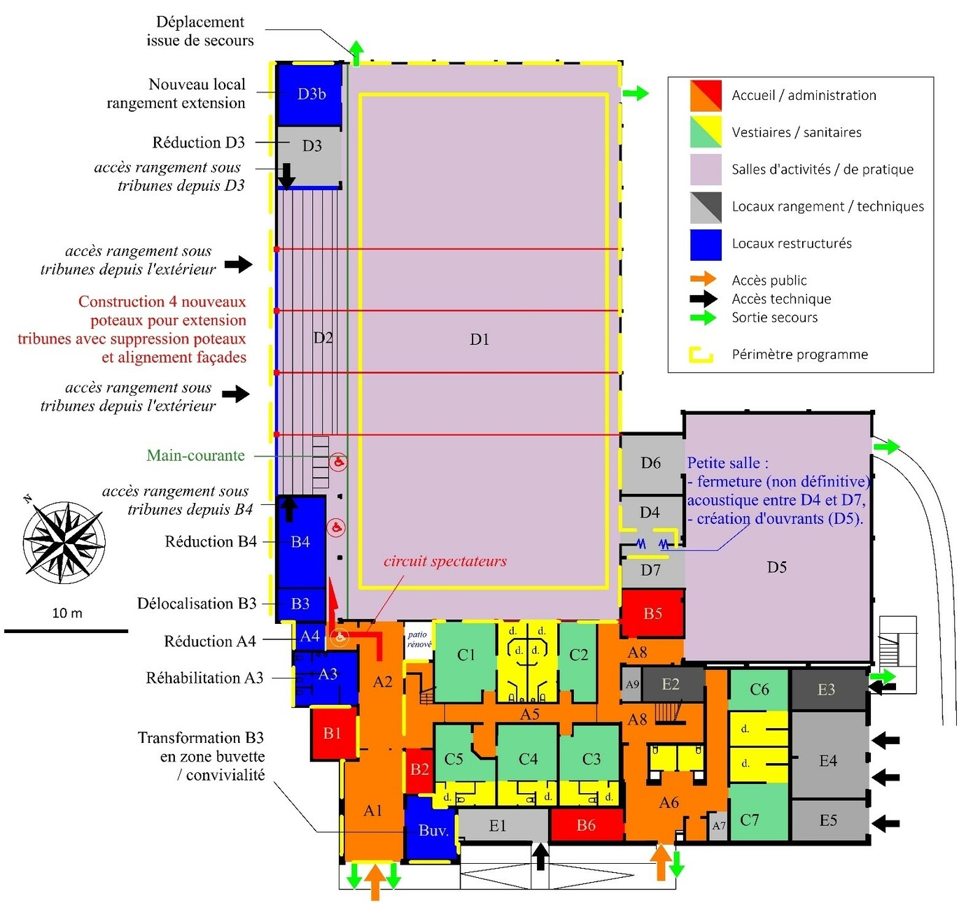 Programme : schéma de principe des travaux - Viapolis Programme : schéma de principe des travaux - Viapolis