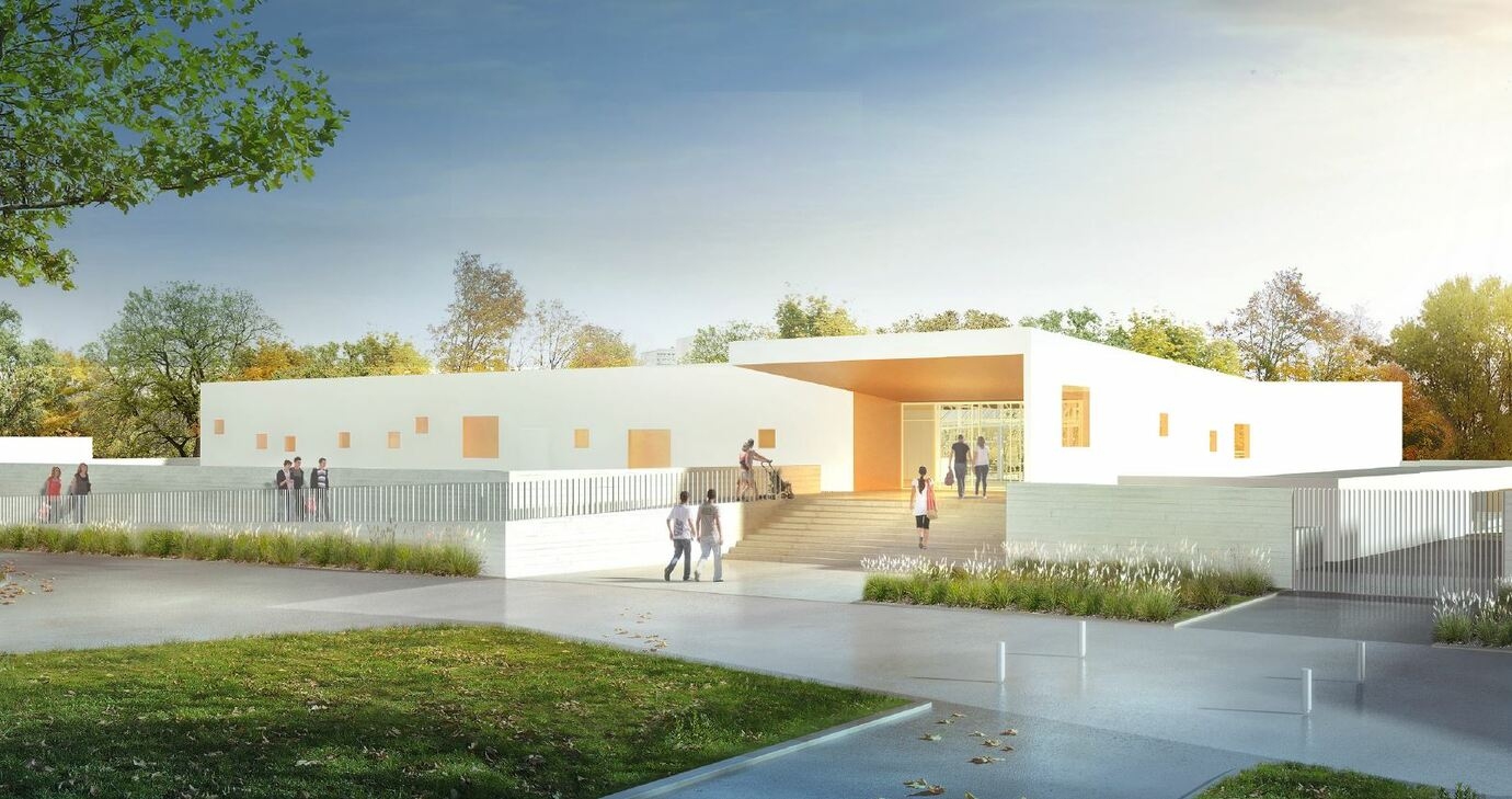 Perspective entrée - BVL Architecture Perspective entrée - BVL Architecture