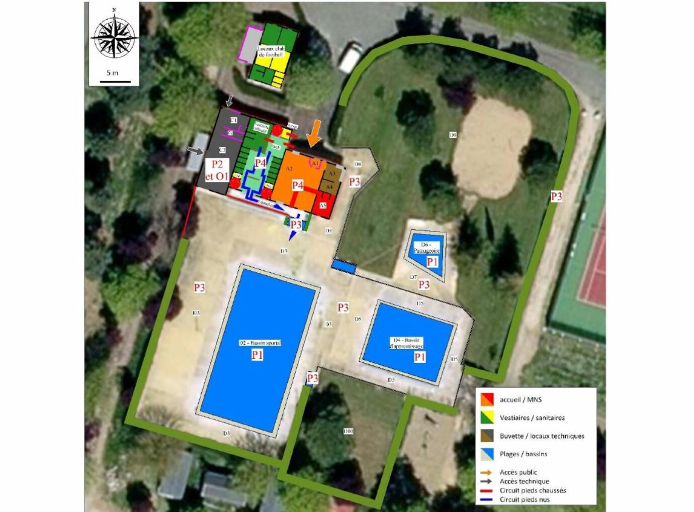 Extrait du programme : schéma de principe des travaux - Viapolis Extrait du programme : schéma de principe des travaux - Viapolis