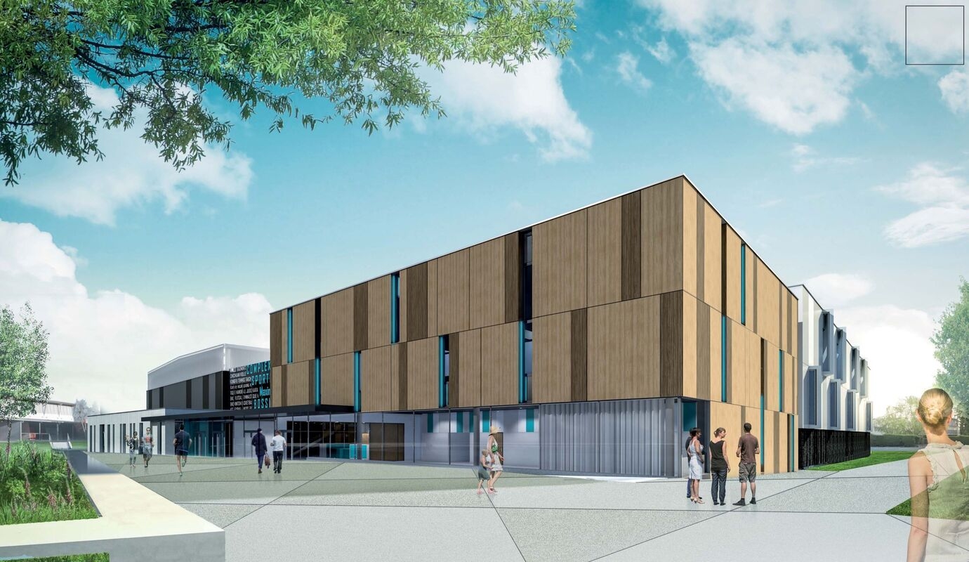 Perspective extérieure - ESSENTIEL Architectes