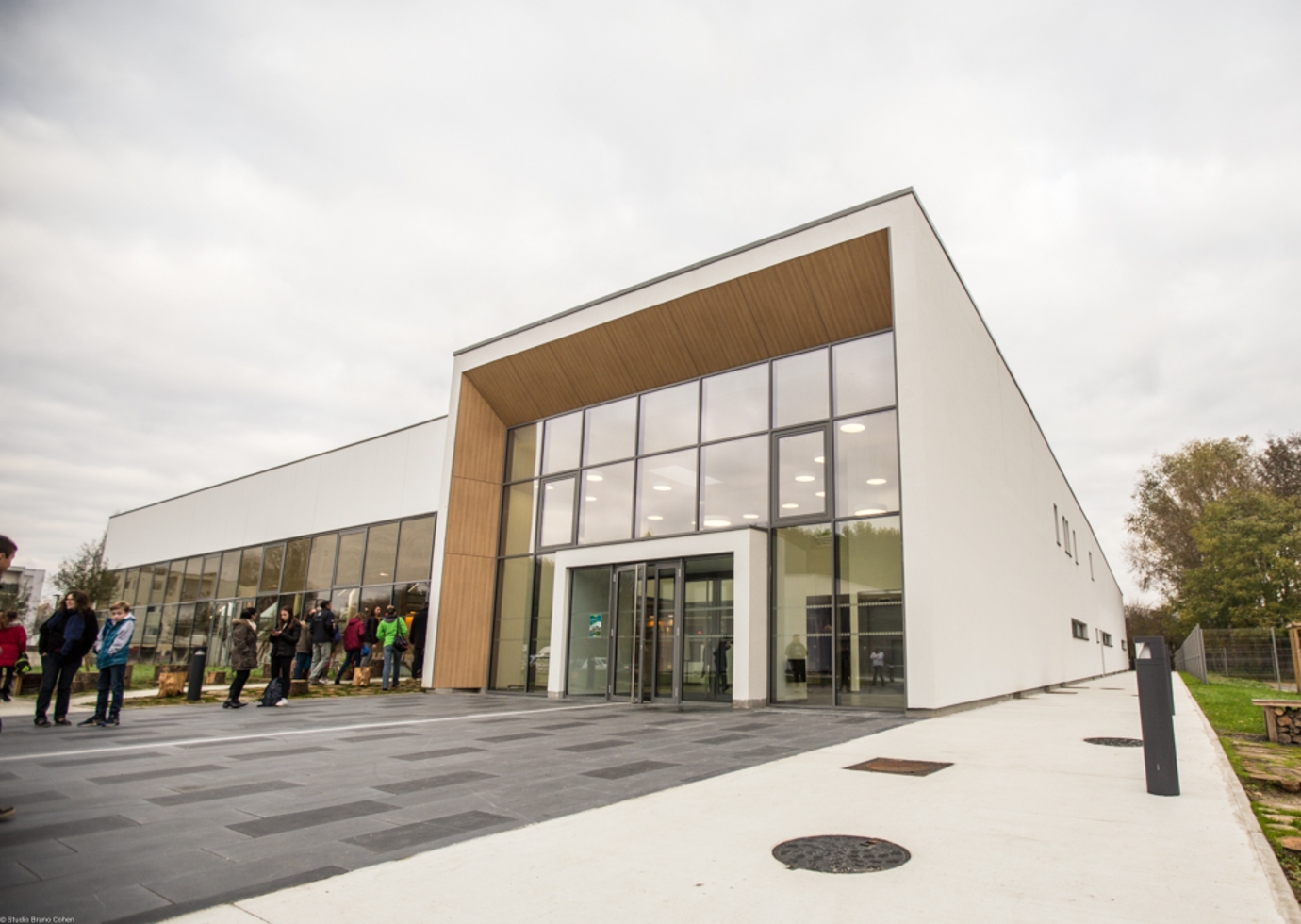 Façade principale le jour de l'inauguration (nov. 2017) - CCLO Façade principale le jour de l'inauguration (nov. 2017) - CCLO