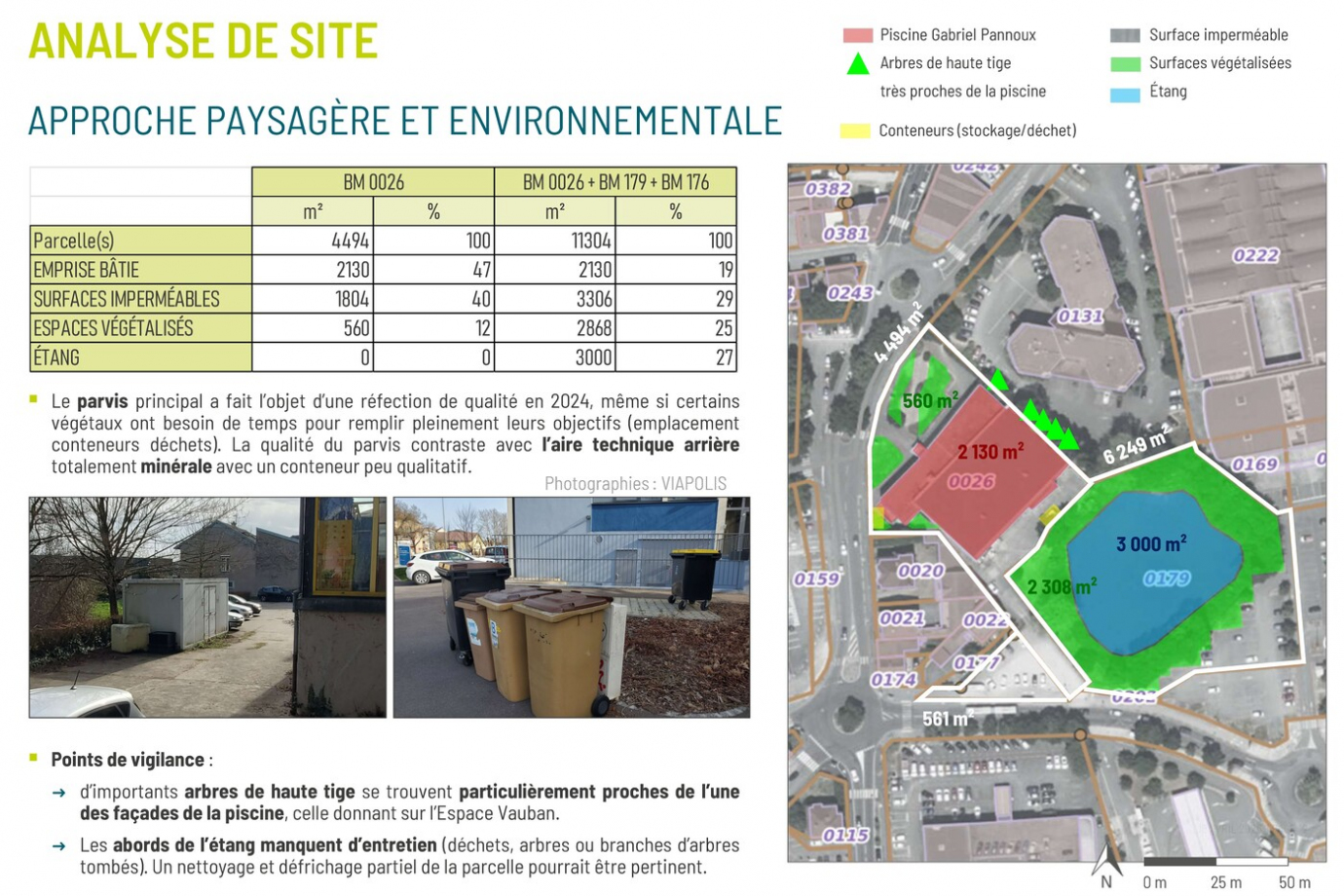 Extrait de l'étude de site - Viapolis