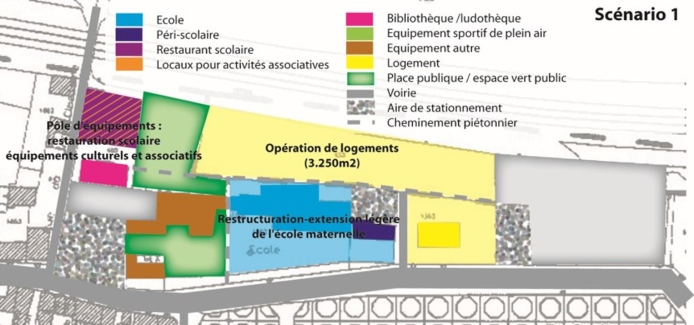 Proposition d'un scénario d'extension du pôle scolaire - Viapolis Proposition d'un scénario d'extension du pôle scolaire - Viapolis