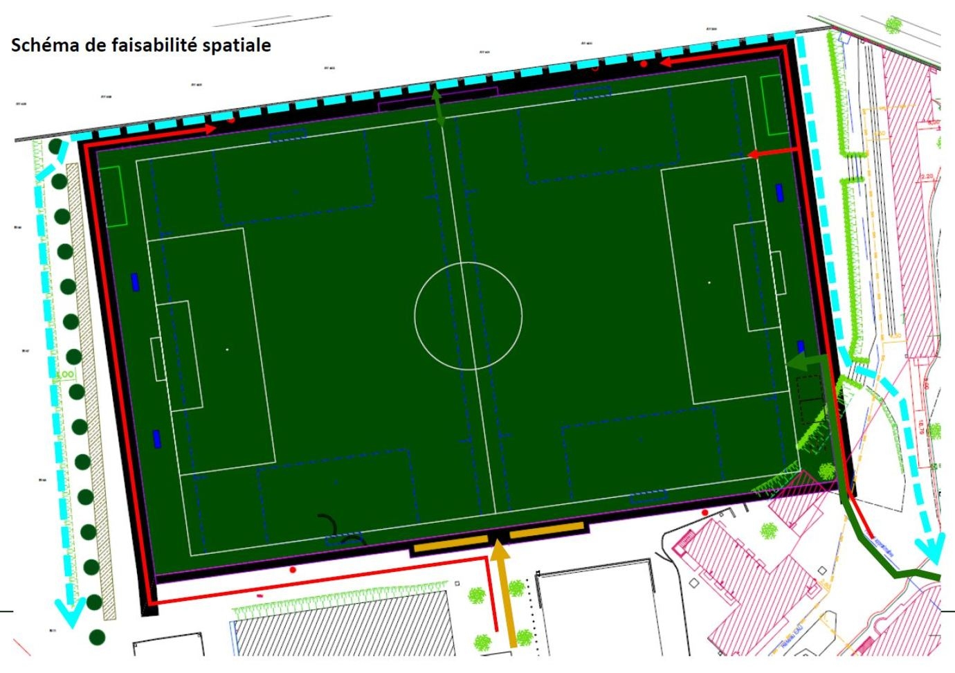Schéma de principe de la première opération - Viapolis Schéma de principe de la première opération - Viapolis