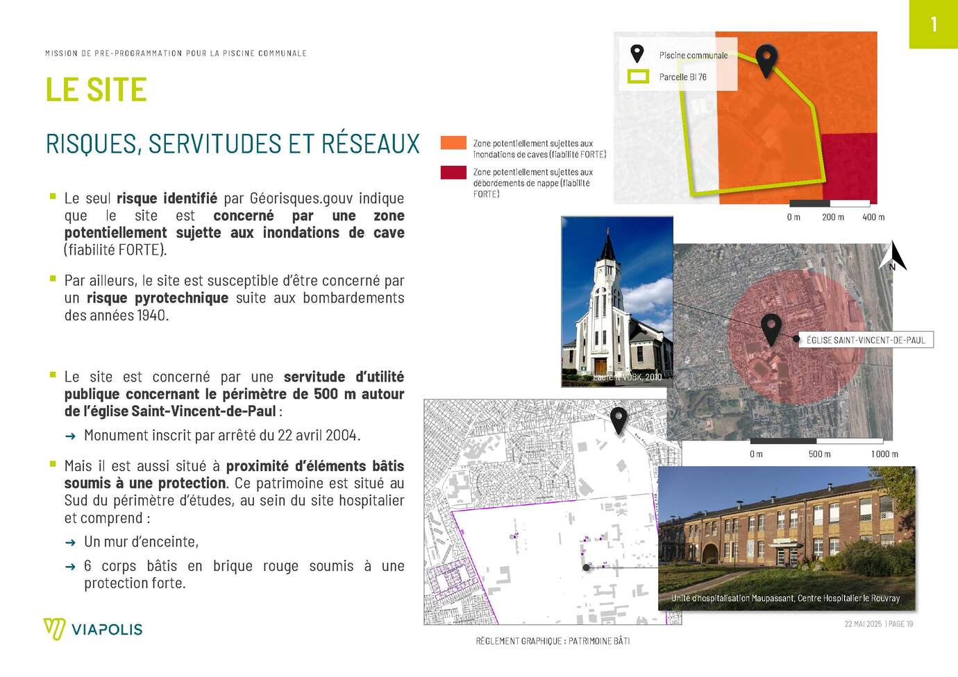 Extrait de l'étude de site - Viapolis
