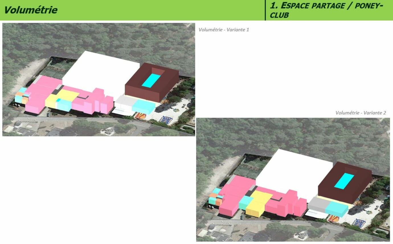Proposition d'un scénario en volumétrie - Viapolis Proposition d'un scénario en volumétrie - Viapolis